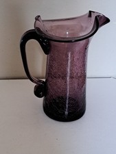 Vintage amethyst pitcher for sale  Huntington