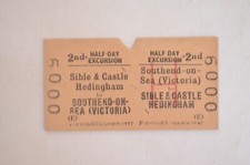 Railway ticket btc for sale  BANBURY