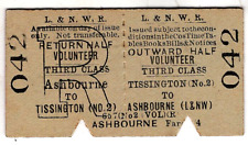 Railway ticket n.w.r. for sale  UK