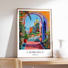 Casablanca poster morocco for sale  MANCHESTER