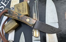 Damastmesser messer custom gebraucht kaufen  Lübbecke