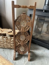 Vintage wooden carved for sale  BOLTON