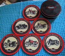 Classis motorbike coasters for sale  RUGBY
