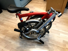 2017 red brompton for sale  PETERBOROUGH