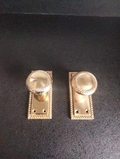 Brass door handles for sale  CHESTER