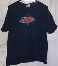 Camisa vintage 2006 Legend of Zelda Twilight Princess Wii GameCube PROMO tamanho G comprar usado  Enviando para Brazil