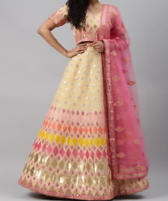 Cream pink embroidered for sale  Escondido