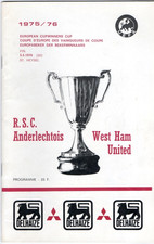 1976 ecwc final for sale  LONDON
