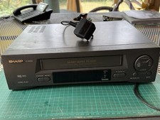 Sharp vcr video for sale  HORLEY
