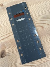 ORGANIZADOR-CALCULADORA SOLAR/RÉGUA-PESSOAL/A5/Deskfax TAMANHO-com tabela de conversão comprar usado  Enviando para Brazil