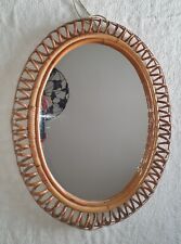 Specchio vintage vimini usato  Volvera
