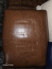 Chesterfield brown leather for sale  CROYDON