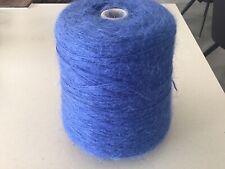 Mohair mix blue for sale  SPALDING