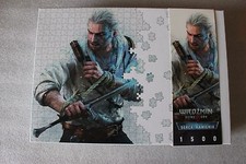 WITCHER 3 Heart of Stone  PUZZLE - 1500 PIECES 85x58 + POSTER . na sprzedaż  PL
