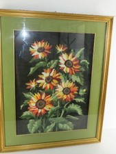 Vecchio quadro ricamo usato  Salerno