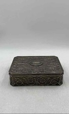 silver jewelry box used for sale for sale  Minneapolis