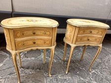 Coppia comodini fagiolo usato  Italia