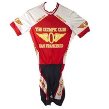 Uniforme de ciclismo equipe olímpica clube babador masculino grande asas vermelhas Volmer São Francisco comprar usado  Enviando para Brazil