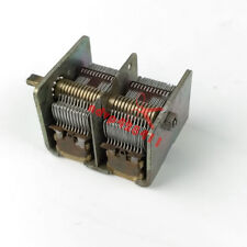 Capacitor variável dielétrico ar unidade dupla transmissão Dual Gang usado 365P comprar usado  Enviando para Brazil