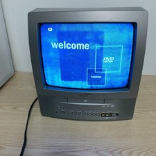 Vintage Toshiba MD13N1 13” CRT TV DVD Combo Retro Gaming Display Testado ~ Leia, usado comprar usado Vintage Toshiba MD13N1 13” CRT TV DVD Combo Retro Gaming Display Testado ~ Leia, usado comprar usado  Enviando para Brazil