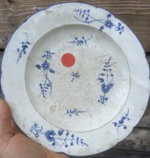 Assiette porcelaine tendre d'occasion  Évry