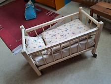 Puppenbett holz vintage gebraucht kaufen  Walldorf