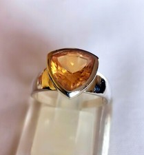 Ring citrin 925er gebraucht kaufen  Heiligenhaus