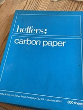 Carbon paper boxed for sale  BUDE