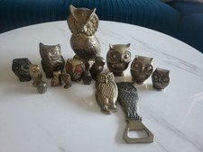 Eulen figuren messing gebraucht kaufen  Schwetzingen