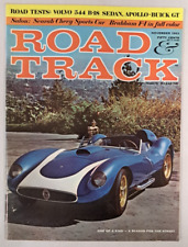 ROAD & TRACK MAGAZINE-NOVEMBER 1963-LANCE REVENTLOW's SCARAB-VOLVO 544-BUICK GT comprar usado  Enviando para Brazil