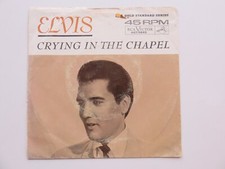 ELVIS PRESLEY   1965  USA  45   CRYING IN THE CHAPEL  GOLD STANDARD 447 SERIES comprar usado  Enviando para Brazil