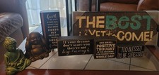 Decor home wooden for sale  Hackensack