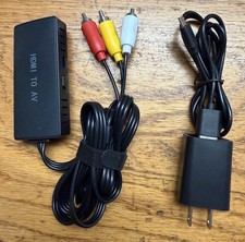 Adaptador de TV AV DINGSUN HDMI para conversor RCA, preto comprar usado  Enviando para Brazil
