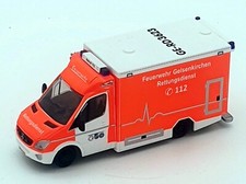 Nr. 2554 Rietze Feuerwehr Gelsenkirchen GE - RD 3623 MB Sprinter Rettunsgwagen, usado comprar usado  Enviando para Brazil