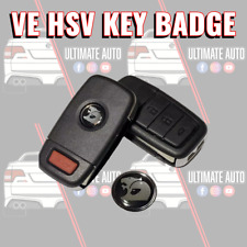 VE HSV Black Flip Key Fob Badge Clubsport GTS Maloo 15mm G8 GT Pontiac comprar usado  Enviando para Brazil