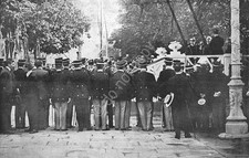 Cartolina commemorativa vittor usato  Milano