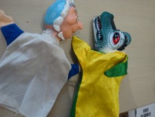 Handpuppen großmutter krokodi gebraucht kaufen  Leipzig