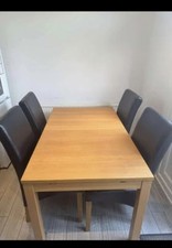 Ikea extendable dining for sale  FELTHAM