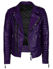 Veste motard violette d'occasion Veste motard violette d'occasion  Expédié en France