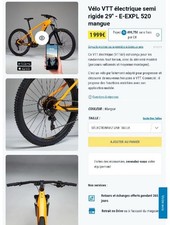 Vtt électrique homme d'occasion  Bellegarde