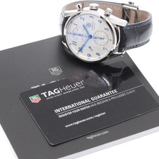 TAG HEUER CAS2111 Carrera Heritage calibre 16 data automático masculino #C365 comprar usado  Enviando para Brazil