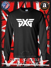 Camiseta masculina manga longa Parsons Xtreme Golf logotipo PXG American Davis34 camisetas comprar usado  Enviando para Brazil