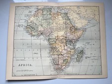 Antique map africa for sale  HORNCASTLE