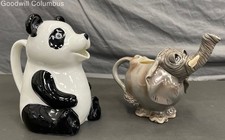 Jarros de chá de porcelana de urso panda e elefante comprar usado Jarros de chá de porcelana de urso panda e elefante comprar usado  Enviando para Brazil