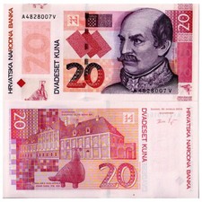 2014 banconota croazia usato  Novafeltria