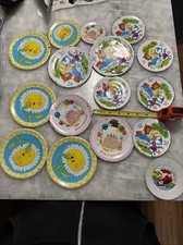 Pratos de metal vintage para crianças comprar usado  Enviando para Brazil