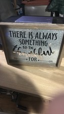Thankful wood metal for sale  Royse City
