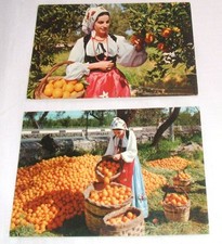 Lotto cartoline costumi usato  Battipaglia