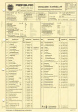 Datenblatt Einstelldaten Solex 34 PIC-6 / PICT Vergaser VW Polo Derby Golf 60PS  comprar usado Datenblatt Einstelldaten Solex 34 PIC-6 / PICT Vergaser VW Polo Derby Golf 60PS  comprar usado  Enviando para Brazil