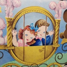 Estojo infantil vintage Luce mala de trem colorida e fofa excelente estado usado, usado comprar usado  Enviando para Brazil